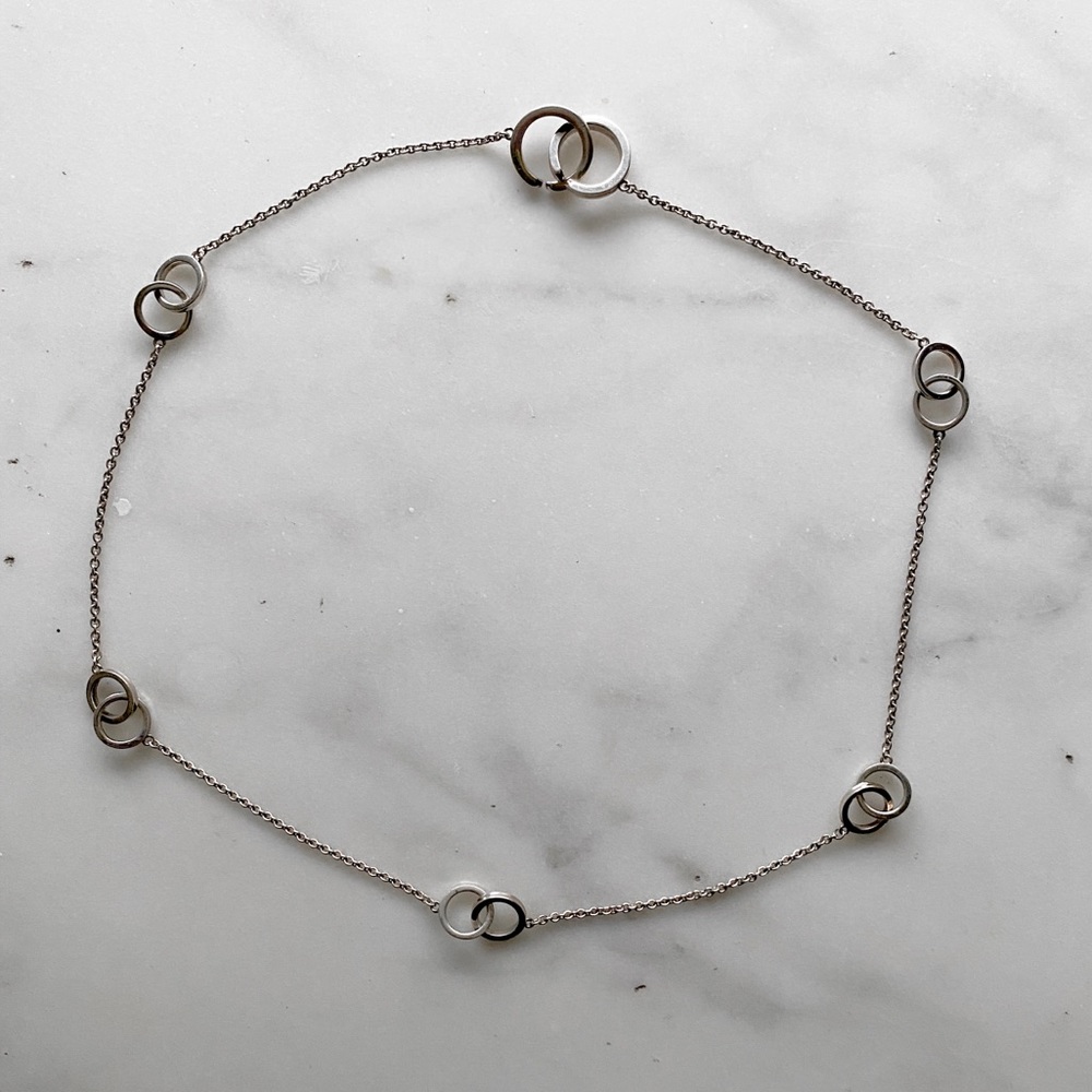 TIFFANY & CO. INTERLOCKING CIRCLES NECKLACE